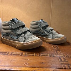 TODDLER SK8-MID REISSUE V SHOE SIZE 7 COLOR GREEN